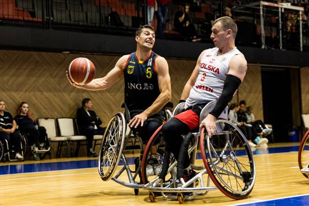Basketball, Wheelchair basketball, European Championship, Poland - Germany