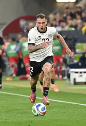 David Raum Germany 10 10 2025, FIFA World Cup Qualification Europe 2025 26, 7 Matchday Germany Luxembourg 4 0 Sinsheim PreZero Arena North Rhine-Westphalia Germany Team2