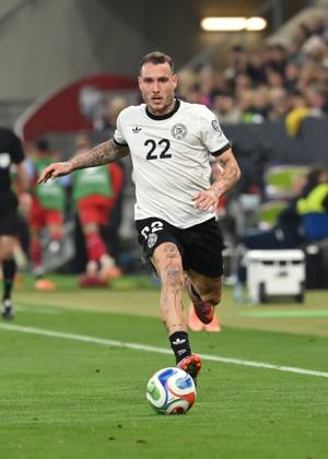 David Raum Germany 10 10 2025, FIFA World Cup Qualification Europe 2025 26, 7 Matchday Germany Luxembourg 4 0 Sinsheim PreZero Arena North Rhine-Westphalia Germany Team2