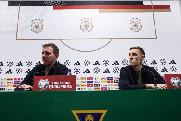 Football, World Cup qualifiers, Germany national team, Press conference