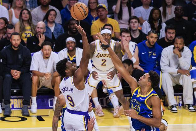 Basketball, NBA, Preseason, Los Angeles Lakers - Golden State Warriors
