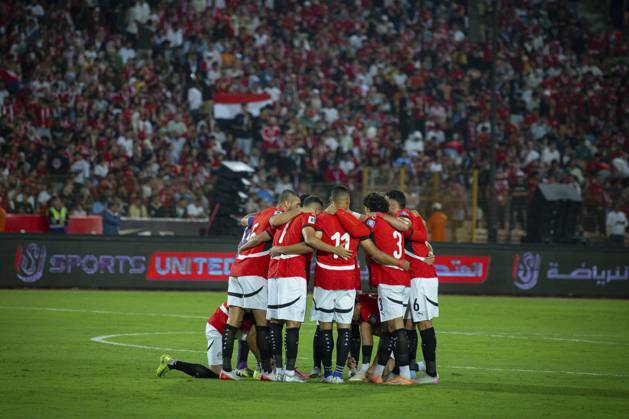 Egypt Wins Crucial Qualifier The Pharaohs team photo before the match between Egypt vs Guniea-Bissau in the FIFA World Cup, WM, Weltmeisterschaft, Fussball 2026 CAF Qualifiers - Group A at Cairo Stadium, Cairo, Egypt Cairo Cairo Egypt Copyright: xMohamedxTageldinx