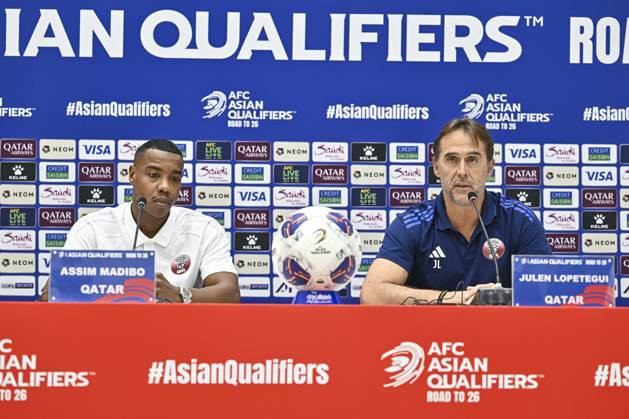 Football, Qatar national team, Press conference