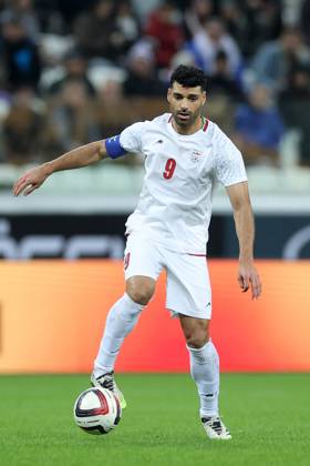 MEHDI TAREMI, Iran, Amichevole, Friendly match, 2025-26, Russia vs Iran 2-1, 10-10-2025, Azione, Action, Single shot CALCIO 2025-26 AMICHEVOLE RUSSIA-IRAN 2-1