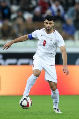 MEHDI TAREMI, Iran, Amichevole, Friendly match, 2025-26, Russia vs Iran 2-1, 10-10-2025, Azione, Action, Single shot CALCIO 2025-26 AMICHEVOLE RUSSIA-IRAN 2-1