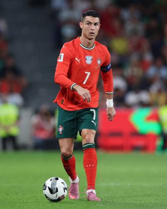 POR: Portugal v Hungary. World Cup Qualifiers match. Cristiano Ronaldo of Portugal during the World Cup Qualifiers match between Portugal and Hungary national teams played at Jose Alvalade Stadium on October 14, 2025 in Lisboa, Portugal. Copyright: xMiguelxMarruffox xPRESSINx MM_251014_2526_203