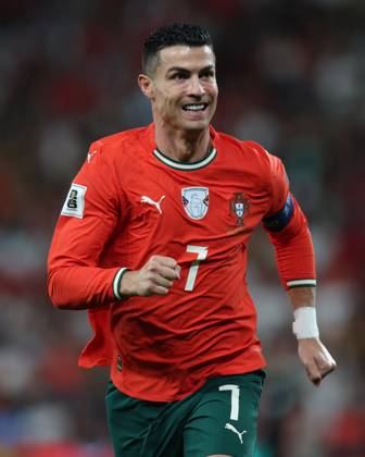POR: Portugal v Hungary. World Cup Qualifiers match. Cristiano Ronaldo of Portugal during the World Cup Qualifiers match between Portugal and Hungary national teams played at Jose Alvalade Stadium on October 14, 2025 in Lisboa, Portugal. Copyright: xMiguelxMarruffox xPRESSINx MM_251014_2526_206