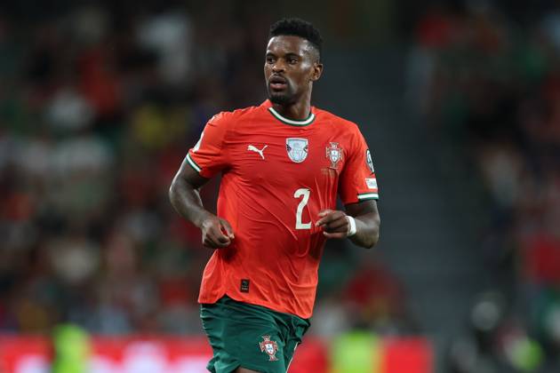 POR: Portugal v Hungary. World Cup Qualifiers match. Nelson Semedo of Portugal during the World Cup Qualifiers match between Portugal and Hungary national teams played at Jose Alvalade Stadium on October 14, 2025 in Lisboa, Portugal. Copyright: xMiguelxMarruffox xPRESSINx MM_251014_2526_217