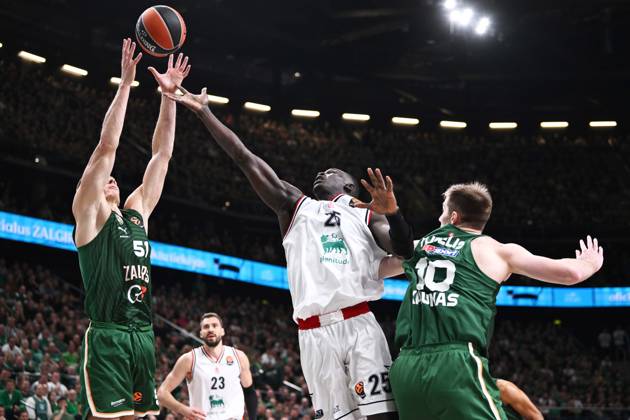 Basketball, Euroleague, Zalgiris Kaunas - EA7 Emporio Armani Milan