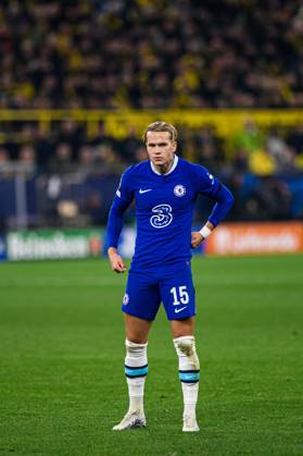 DORTMUND, GERMANY - 15.02.23: Mykhailo Mudryk. The match of match UEFA Champion League Borussia Dortmund vs FC Chelsea at SIGNAL IDUNA PARK  Copyright: xVitaliixKliuievx