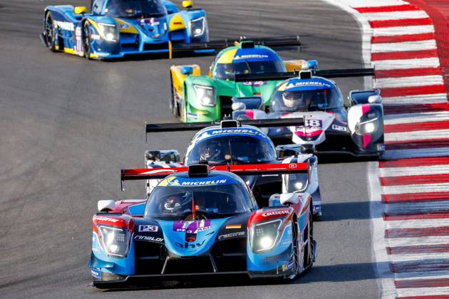 AUTO - MLC 2025 - PORTIMAO 71 AUST Stefan (ger), FERNANDEZ-LASER Felipe (ger), Rinaldi Racing, Ligier JS P325 - Toyota, LMP3 Pro Am, action during the 6th round of the 2025 Michelin Le Mans Cup on the Autodromo Internacional do Algarve from October 16 to 18, 2025 in Portimao, Portugal - PortimaoPortugal Copyright: xPauloxMariax