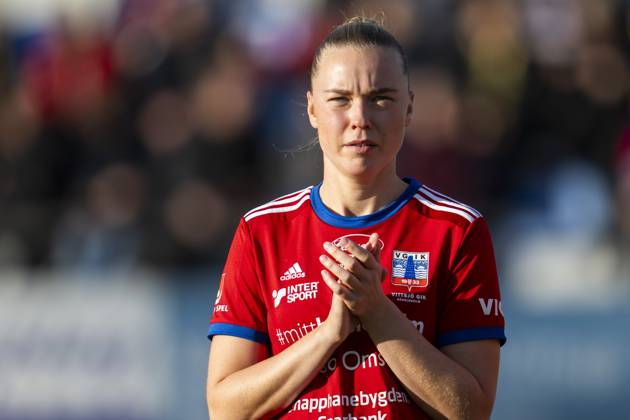 251019 Vittsjös Kajsa Lind during the football match in Damallsvenskan between Vittsjö and Hammarby on October 19, 2025 in Vittsjö Copyright: AVDOxBILKANOVIC BB251019AB094