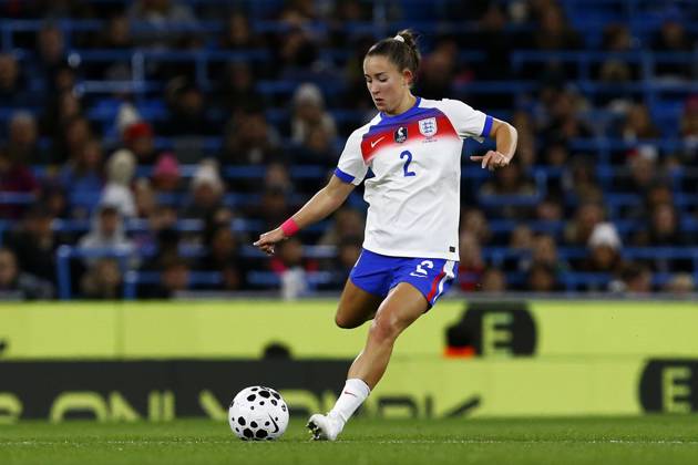 England v Brazil, Manchester, UK - 25 October 2025 Maya Le Tissier of England during the Women™s International Friendly, Länderspiel, Nationalmannschaft match between England and Brazil at The Etihad Stadium on 25 October 2025 in Manchester, England (Photo by Steve Taylor PPAUK) Manchester The Etihad Stadium Greater Manchester England Copyright: xStevexTaylor PPAUKx PPA-225730