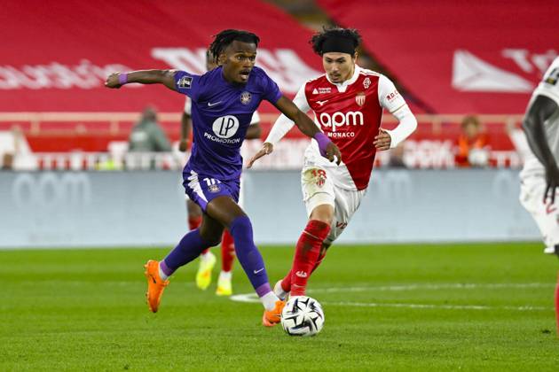 FOOTBALL : AS Monaco VS Toulouse FC - Ligue 1 McDonald s - 25 10 2025 Cristian Casseres Jr. (TFC) - Ligue 1 McDonald s match between AS Monaco and Toulouse FC on October 25, 2025 at the Louis II Stadium in Monaco. MonacoMonaco  Copyright: xWilliamxCannarellax