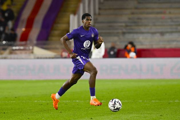 FOOTBALL : AS Monaco VS Toulouse FC - Ligue 1 McDonald s - 25 10 2025 Dayann Methalie (TFC) - Ligue 1 McDonald s match between AS Monaco and Toulouse FC on October 25, 2025 at the Louis II Stadium in Monaco. MonacoMonaco  Copyright: xWilliamxCannarellax