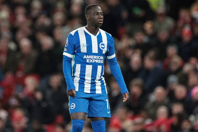 Premier League Manchester United, ManU v Brighton and Hove Albion Yankuba Minteh of Brighton & Hove Albion during the Premier League match Manchester United vs Brighton and Hove Albion at Old Trafford, Manchester, United Kingdom, 25th October 2025 (Photo by Mark Cosgrove News Images) Manchester Old Trafford Greater Manchester United Kingdom Copyright: xMarkxCosgrove NewsxImagesx