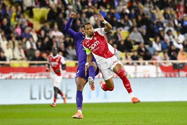 FOOTBALL : AS Monaco VS Toulouse FC - Ligue 1 McDonald s - 25 10 2025 Thilo Kehrer (ASM) - Ligue 1 McDonald s match between AS Monaco and Toulouse FC on October 25, 2025 at the Louis II Stadium in Monaco. MonacoMonaco  Copyright: xWilliamxCannarellax