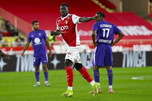 FOOTBALL : AS Monaco VS Toulouse FC - Ligue 1 McDonald s - 25 10 2025 Mohammed Salisu (ASM) - Ligue 1 McDonald s match between AS Monaco and Toulouse FC on October 25, 2025 at the Louis II Stadium in Monaco. MonacoMonaco  Copyright: xWilliamxCannarellax