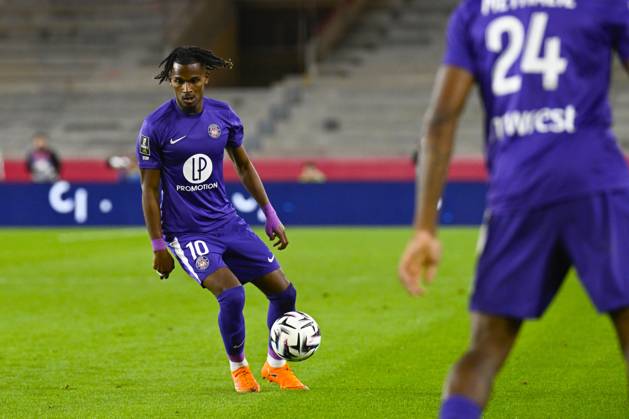 FOOTBALL : AS Monaco VS Toulouse FC - Ligue 1 McDonald s - 25 10 2025 Yann Gboho (TFC) - Ligue 1 McDonald s match between AS Monaco and Toulouse FC on October 25, 2025 at the Louis II Stadium in Monaco. MonacoMonaco  Copyright: xWilliamxCannarellax