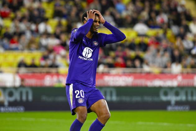 FOOTBALL : AS Monaco VS Toulouse FC - Ligue 1 McDonald s - 25 10 2025 Emersonn (TFC) - Ligue 1 McDonald s match between AS Monaco and Toulouse FC on October 25, 2025 at the Louis II Stadium in Monaco. MonacoMonaco  Copyright: xWilliamxCannarellax
