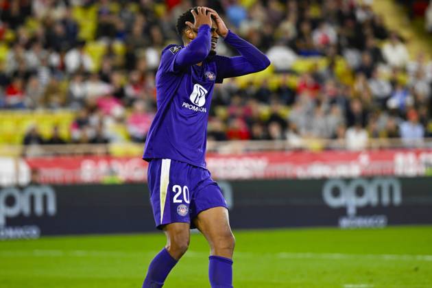 FOOTBALL : AS Monaco VS Toulouse FC - Ligue 1 McDonald s - 25 10 2025 Emersonn (TFC) - Ligue 1 McDonald s match between AS Monaco and Toulouse FC on October 25, 2025 at the Louis II Stadium in Monaco. MonacoMonaco  Copyright: xWilliamxCannarellax