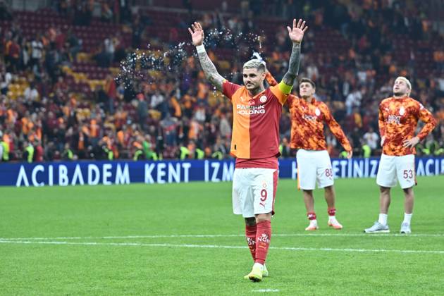 Galatasaray v Goztepe - Turkish Super Lig ISTANBUL, TURKIYE - OCTOBER 26: Mauro Icardi of Galatasaray celebrates after the Turkish Super Lig week 10 football match between Galatasaray and Goztepe at RAMS Park Stadium in Istanbul, Turkiye on October 26, 2025. Abdulhamid Hosbas Anadolu Istanbul Turkey. Editorial use only. Please get in touch for any other usage. Copyright: x2025xAnadoluxAbdulhamidxHosbasx