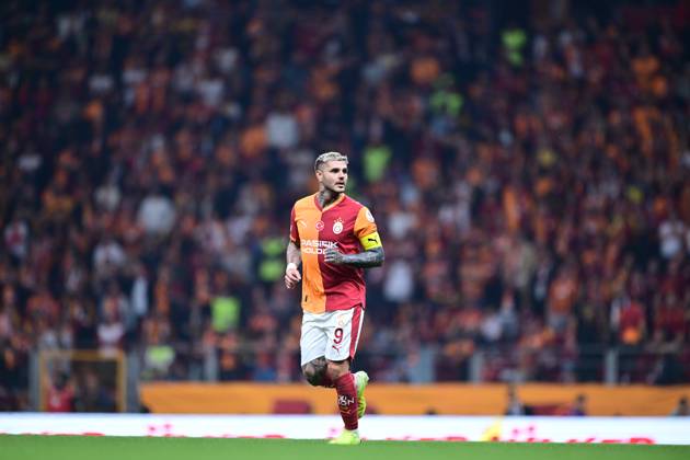 Galatasaray v Goztepe - Turkish Super Lig ISTANBUL, TURKIYE - OCTOBER 26: Mauro Icardi of Galatasaray in action during the Turkish Super Lig week 10 football match between Galatasaray and Goztepe at RAMS Park Stadium in Istanbul, Turkiye on October 26, 2025. Abdulhamid Hosbas Anadolu Istanbul Turkey. Editorial use only. Please get in touch for any other usage. Copyright: x2025xAnadoluxAbdulhamidxHosbasx