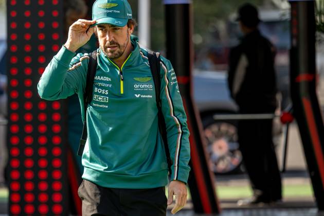 MEXICO CITY, MEXICO: Fernando Alonso, racing for the Aston Martin F1 team during the 2025 Formula 1 Mexico City Grand Prix at the Autodromo Hermanos Rodriguez in Mexico City, Mexico