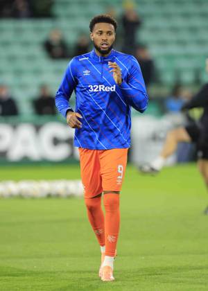 Hibernian v Rangers William Hill Premiership Youseff Chemiti of Rangers warms up during the William Hill Premiership match at Easter Road, Edinburgh UK Newspapers OUT Copyright: xFredxPalmerx FIL-22418-0056
