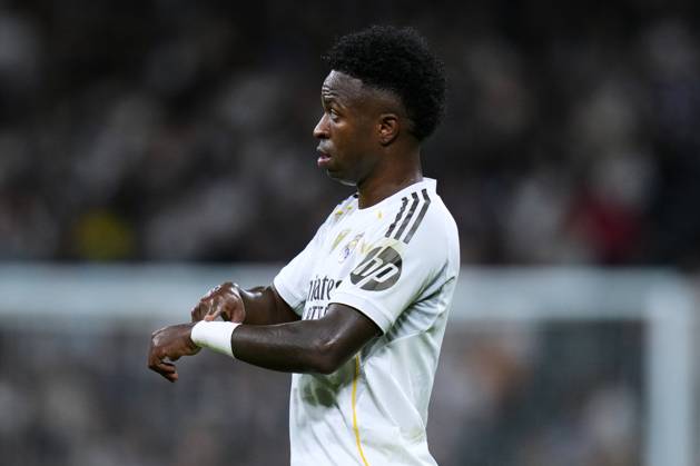 ESP: Real Madrid CF - Valencia CF. La Liga EA Sports. Date 11 Vinicius Junior of Real Madrid CF during the La Liga EA Sports match between Real Madrid CF and Valencia CF played at Santiago Bernabeu Stadium on November 1, 2025 in Madrid. kpng Copyright: xCesarxCebollax xPRESSINx PS_251101_RMA_VAL_2526_088