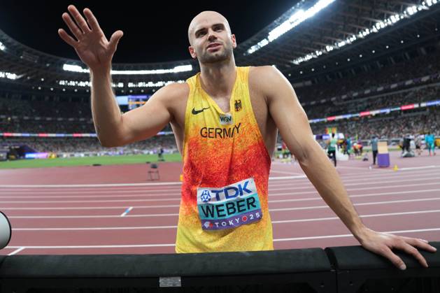 World Championships 2025 Tokyo, World Athletics, athletics, athletics, Track and Field, World athletics Championships 2025 Tokyo , World Athletics Championships 2025 Tokyo 13 09 21 09 2025, Tokyo Japan JUlian Weber Germany, Javelin throw