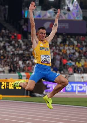 World Championships 2025 Tokyo, World Athletics, athletics, athletics, track and field, World athletics Championships 2025 Tokyo , World Championships 2025 Tokyo 13 09 21 09 2025, Tokyo Japan thobias montler, sweden, long jump,