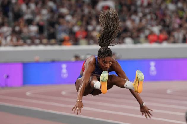 World Championships 2025 Tokyo, World Athletics, athletics, athletics, Track and Field, World athletics Championships 2025 Tokyo , World Championships 2025 Tokyo 13 09 21 09 2025, Tokyo Japan Long Jump Tara Davis Woodhall USA