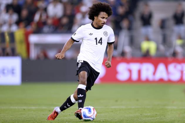 ADEYEMI Karim Team Germany World Cup Qualification Match Germany Luxembourg 4 0 on 10 10 2025 in Sinsheim DFL REGULATIONS PROHIBIT ANY USE OF PHOTOGRAPHS as IMAGE SEQUENCES and or QUASI VIDEO Copyright: xLacixPerenyix