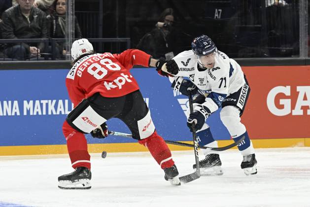 Ice hockey, Euro Hockey Tour, Switzerland - Finland