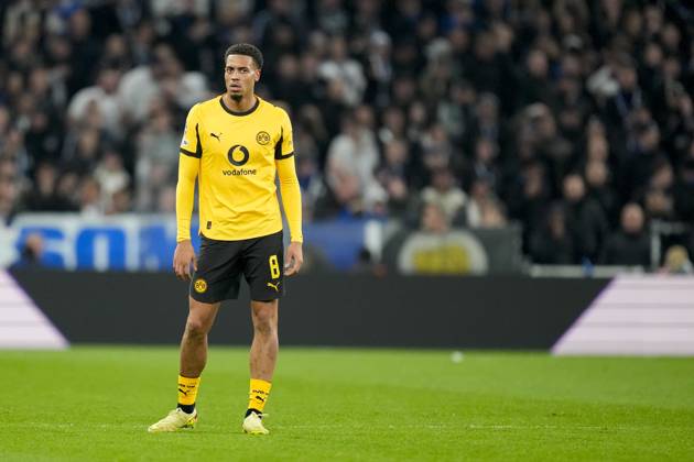 Felix Nmecha (Borussia Dortmund) looks on during the UEFA Champions League 2025 26 League Phase MD3 match between F.C. Copenhagen and Borussia Dortmund at Parken Stadium on October 21, 2025 in Copenhagen, Denmark. (Photo by Alex Gottschalk DeFodi Images) Felix Nmecha Borussia Dortmund looks on during the UEFA Champions League 2025 26 League Phase MD3 match between F C Copenhagen and Borussia Dortmund at Parken Stadium on October 21, 2025 in Copenhagen, Denmark Photo by Alex Gottschalk DeFodi Images