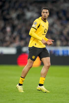 Felix Nmecha (Borussia Dortmund) looks on during the UEFA Champions League 2025 26 League Phase MD3 match between F.C. Copenhagen and Borussia Dortmund at Parken Stadium on October 21, 2025 in Copenhagen, Denmark. (Photo by Alex Gottschalk DeFodi Images) Felix Nmecha Borussia Dortmund looks on during the UEFA Champions League 2025 26 League Phase MD3 match between F C Copenhagen and Borussia Dortmund at Parken Stadium on October 21, 2025 in Copenhagen, Denmark Photo by Alex Gottschalk DeFodi Images