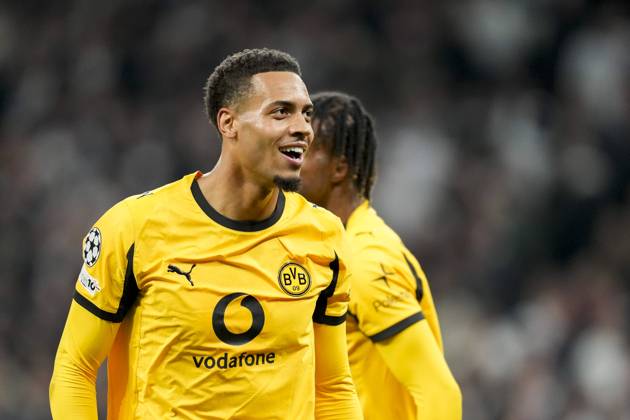 Felix Nmecha (Borussia Dortmund) looks on during the UEFA Champions League 2025 26 League Phase MD3 match between F.C. Copenhagen and Borussia Dortmund at Parken Stadium on October 21, 2025 in Copenhagen, Denmark. (Photo by Alex Gottschalk DeFodi Images) Felix Nmecha Borussia Dortmund looks on during the UEFA Champions League 2025 26 League Phase MD3 match between F C Copenhagen and Borussia Dortmund at Parken Stadium on October 21, 2025 in Copenhagen, Denmark Photo by Alex Gottschalk DeFodi Images
