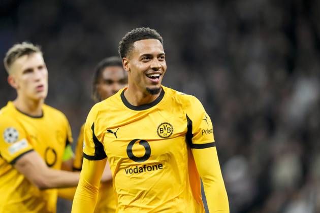 Felix Nmecha (Borussia Dortmund) looks on during the UEFA Champions League 2025 26 League Phase MD3 match between F.C. Copenhagen and Borussia Dortmund at Parken Stadium on October 21, 2025 in Copenhagen, Denmark. (Photo by Alex Gottschalk DeFodi Images) Felix Nmecha Borussia Dortmund looks on during the UEFA Champions League 2025 26 League Phase MD3 match between F C Copenhagen and Borussia Dortmund at Parken Stadium on October 21, 2025 in Copenhagen, Denmark Photo by Alex Gottschalk DeFodi Images