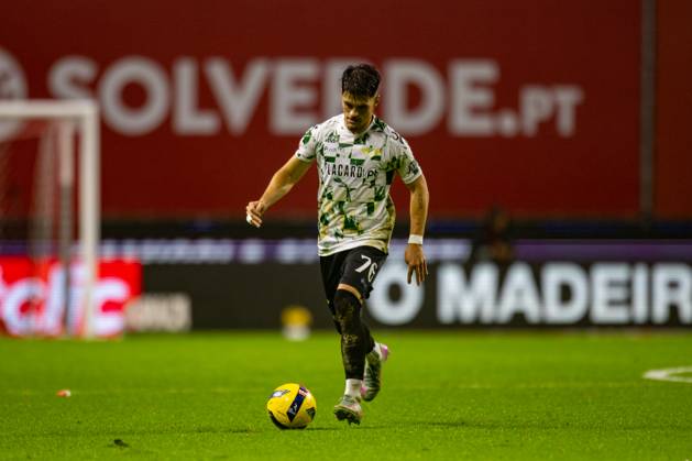 Dinis Pinto seen during Liga Portugal game between teams of Sporting Braga and Moreirense FC at Estadio Municipal de Braga (Bernardo Benjamim Ball Raw Images) Braga Estadio Municipal de Braga Portugal Copyright: xBernardoxBenjamimx bernardobenjamim_Braga_Moreirense_2526-32