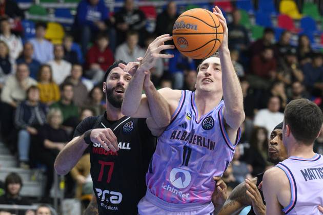 Basketball, CL, CEZ Nymburg - ALBA Berlin