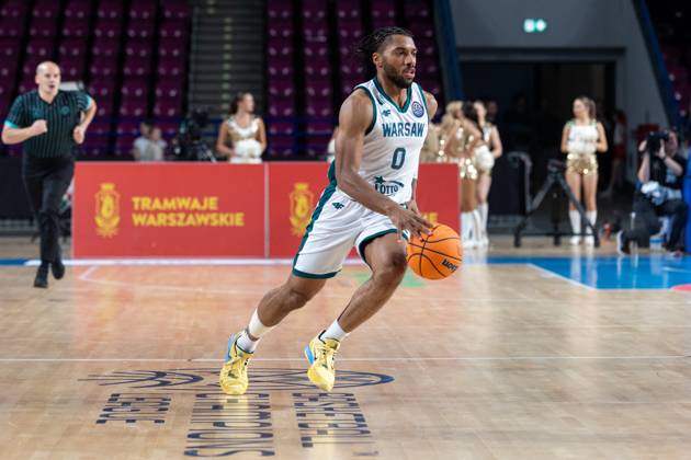 Legia Warszawa - Vilniaus Rytas 18.11.2025 basketball , Warsaw, Basketball Champions League BCL (koszykowka, Liga Mistrzow), game match Legia Warszawa - Vilniaus Rytas ( Vilnius ) image shows: Jayvon Graves photo Katarzyna Plewczynska Fotostyk Copyright: xKatarzynaxPlewczynskax 20251118FCTKP108