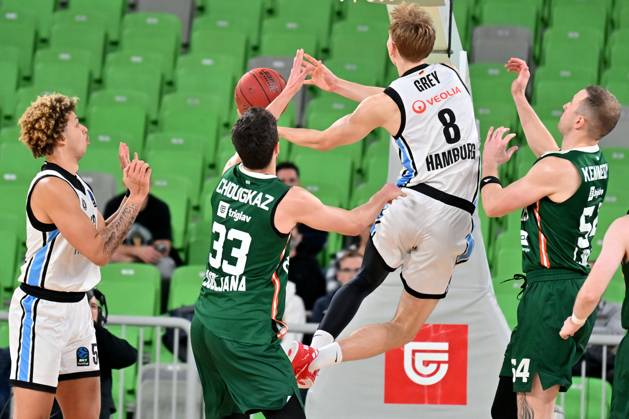Basketball, Eurocup, Cedevita Olimpija Ljubljana - Veolia Towers Hamburg