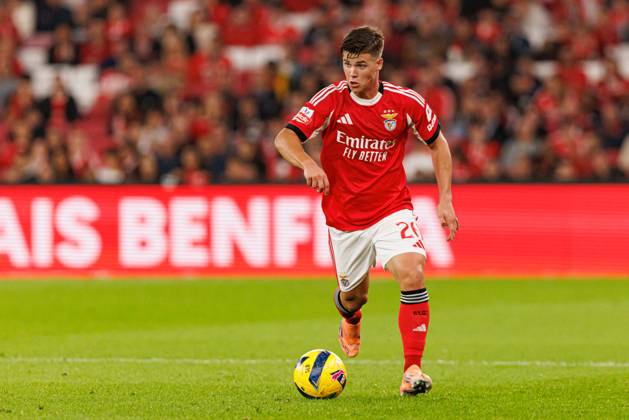 Samuel Dahl seen during Liga Portugal game between SL Benfica and Casa Pia AC (Maciej Rogowski Ball Raw Images) Lisbon Estadio Da Luz Portugal Copyright: xMaciejxRogowskix maciejrogowski_slbenfica_casapia_2526-053