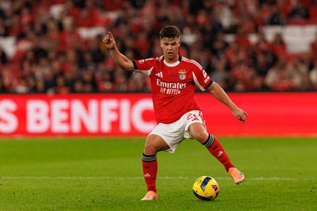 Samuel Dahl seen during Liga Portugal game between SL Benfica and Casa Pia AC (Maciej Rogowski Ball Raw Images) Lisbon Estadio Da Luz Portugal Copyright: xMaciejxRogowskix maciejrogowski_slbenfica_casapia_2526-094-2