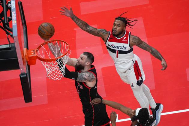 Basketball, NBA, Toronto Raptors - Washington Wizards
