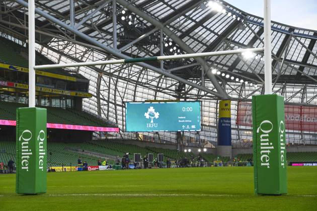 Ireland v South Africa Quilter Nations Series A general view of the stadium ahead of the Quilter Nations Series match at the Aviva Stadium, Dublin UK Newspapers OUT Copyright: xJohnxCrothersx FIL-22533-0003