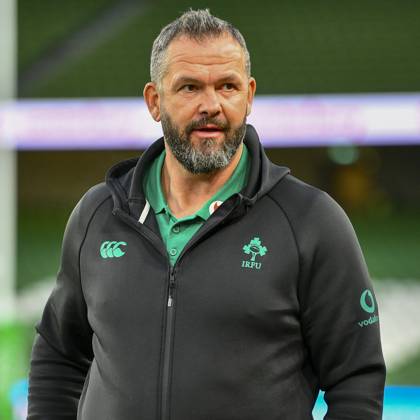 Ireland v South Africa Quilter Nations Series Ireland Head Coach Andy Farrell before the Quilter Nations Series match at the Aviva Stadium, Dublin UK Newspapers OUT Copyright: xJohnxCrothersx FIL-22533-0004