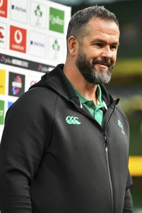 Ireland v South Africa Quilter Nations Series Ireland Head Coach Andy Farrell before the Quilter Nations Series match at the Aviva Stadium, Dublin UK Newspapers OUT Copyright: xJohnxCrothersx FIL-22533-0005