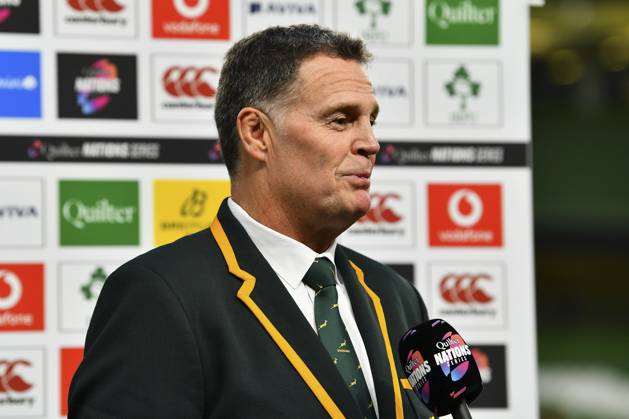 Ireland v South Africa Quilter Nations Series South Africa Head Coach Rassie Erasmus before the Quilter Nations Series match at the Aviva Stadium, Dublin UK Newspapers OUT Copyright: xJohnxCrothersx FIL-22533-0008